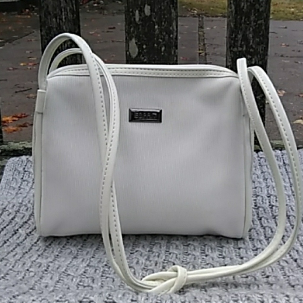 Vintage ESPRIT White Handbag! Unique!